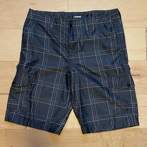 NWOT Men’s Tony Hawk Plaid Shorts